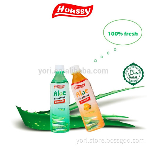 Houssy white grape aloe vera drink with pulp